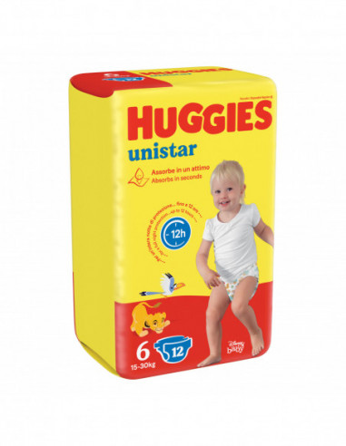Huggies Unistar Base 6 Pannolino 6...