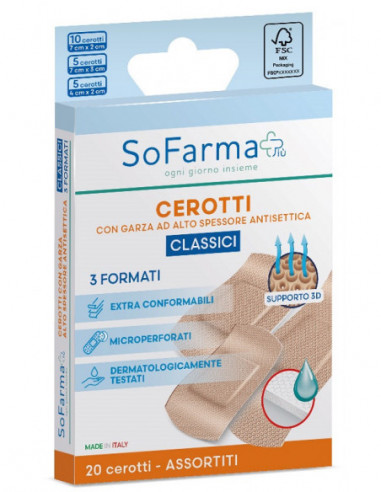 Cerotto Classico Assortiti 20 Pezzi...
