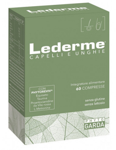 Lederme Capelli Unghie 60 Compresse