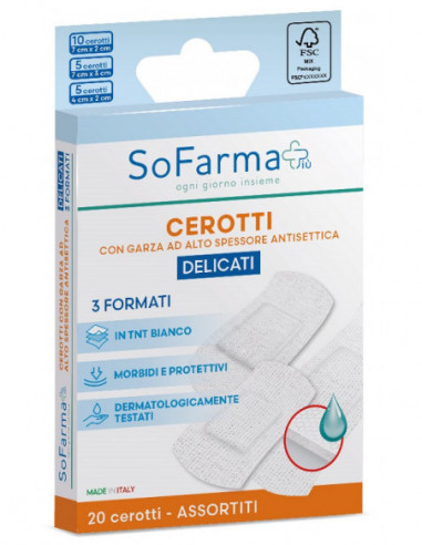 Cerotto Delicato Assortiti 20 Pezzi...