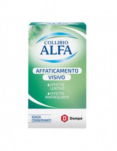 Collirio Alfa Affaticamento Visivo 10 Ml