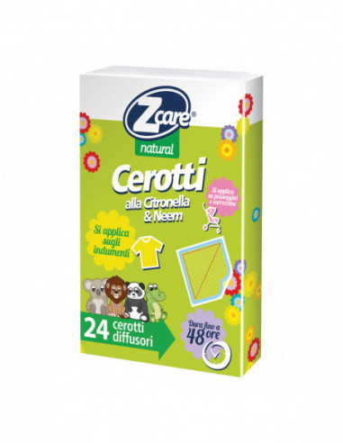 Zcare Natural Cerotti 24 Pezzi