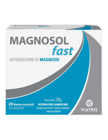 Magnosol Fast 20 Bustine Orosolubili