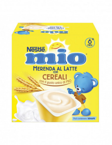 Mio Merenda Al Latte Cereali 4 Pezzi...