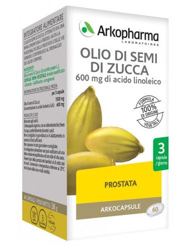 Arko Capsule Olio Semi Zucca 60 Capsule