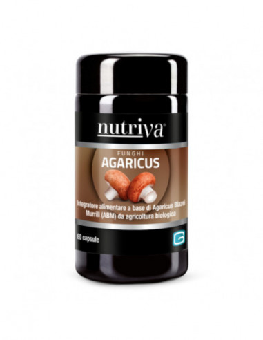 Nutriva Agaricus Abm 60 Capsule Vegetali