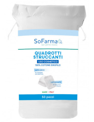 Quadrotti Struccanti 50 Pezzi...