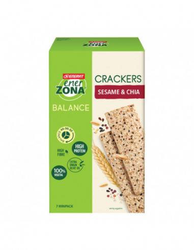 Enerzona Crackers Sesame & Chia 25 G