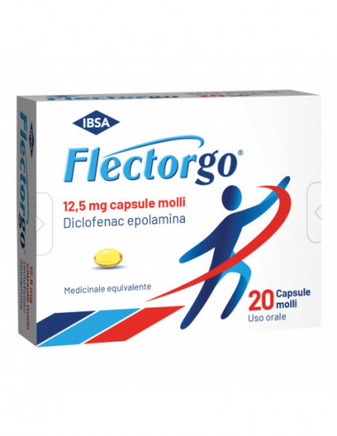 Flectorgo 20 Cps Molli 12,5 Mg