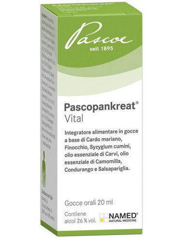 Pascopankreat Vital Gocce 20 Ml Pascoe