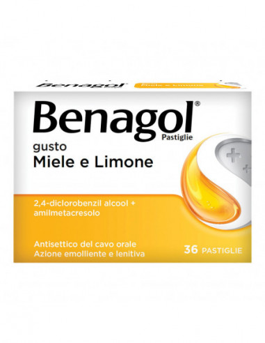 Benagol 36 Pastiglie 0,6 Mg + 1,2 Mg...