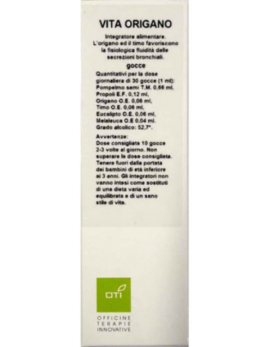 Vita Origano Gocce 30ml