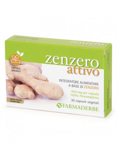 Zenzero Attivo 30 Capsule Vegetali
