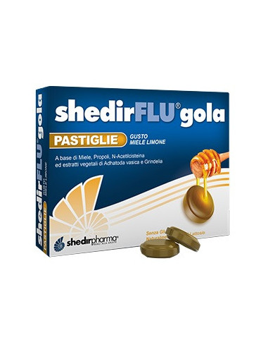 Shedirflu Gola Miele/limone 36 Pastiglie