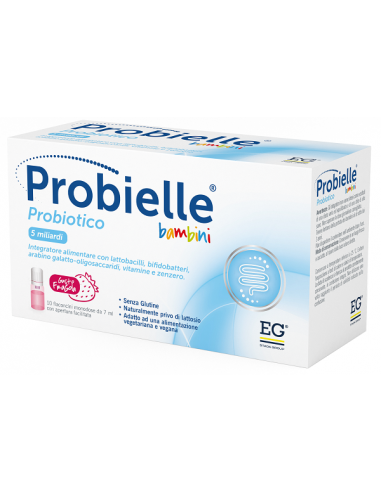 Probielle Bambini 10 Flaconcini Da 7 Ml