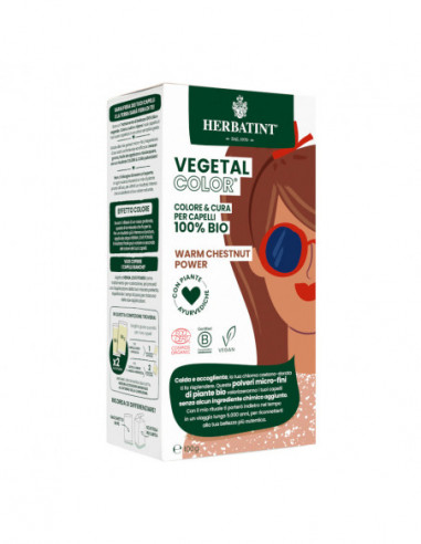 Herbatint Vegetal Color Warm Chestnut...