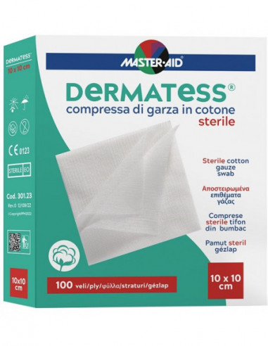 Garza Idrofila Dermatess Cotone 10x10...