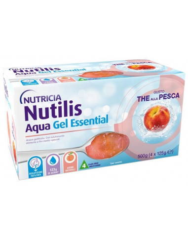 Nutilis Aqua Gel Pesca 4 Pezzi Da 125 G