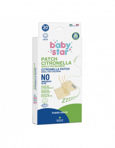 Babystar Natural Patch Citronella 30...