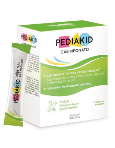 Pediakid Gas Neonato 12 Stick