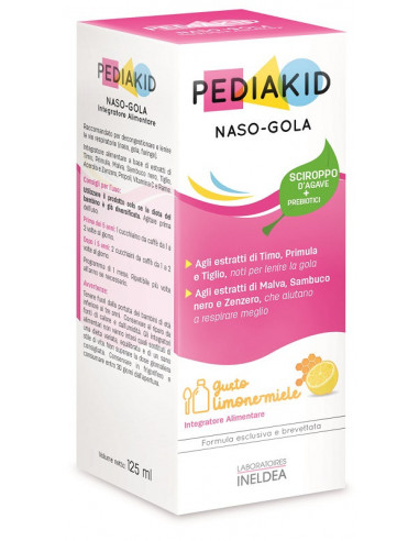Pediakid Naso Gola Sciroppo 125 Ml