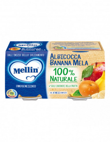 Mellin Omogeneizzato Albicocca Banana...
