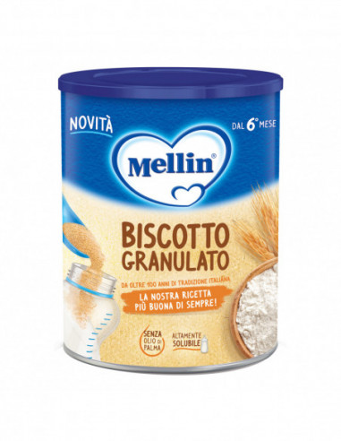 Mellin Biscotto Granulato 400 G Nuovo...