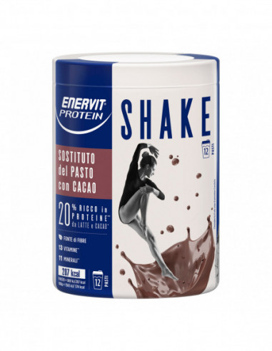 Enervit Protein Shake Cacao 12 Pasti