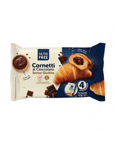 Nutrifree Cornetti Cioccolato 4x60 G