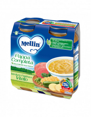 Mellin Pappa Completa Vitello 250 G 2...