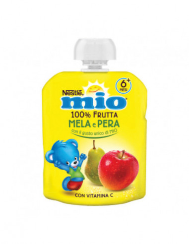 Mio Pouch Omogeneizzato Mela Pera 90 G