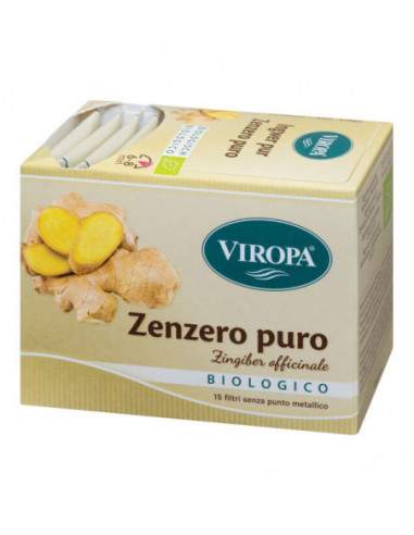 Viropa Zenzero Puro Bio 15 Bustine