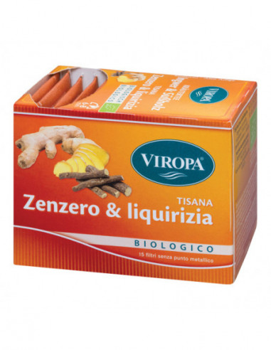 Viropa Zenzero & Liquirizia 15 Bustine