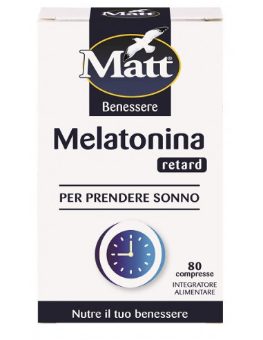 Matt Benessere Melatonina Retard 80...