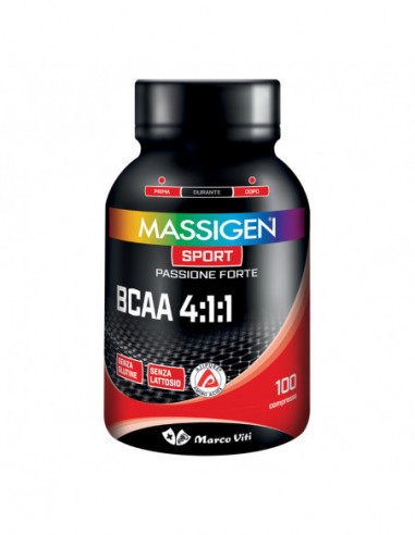 Massigen Sport Bcaa 4:1:1 100 Compresse