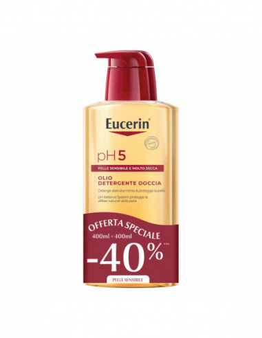 Eucerin Bipacco Ph5 Olio Detergente...