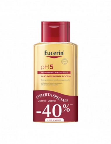 Eucerin Bipacco Ph5 Olio Detergente...