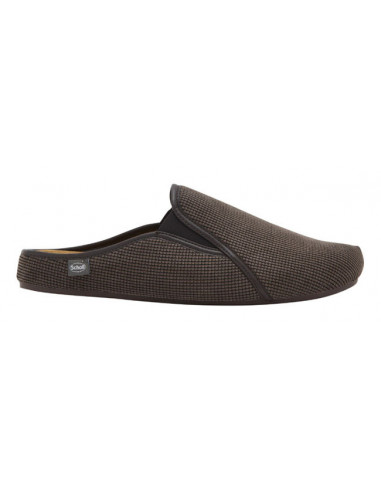 Felce Microfibre Ciabatta Man Dark...