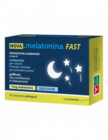 Nova Melatonina Fast 45 Compresse 1mg...