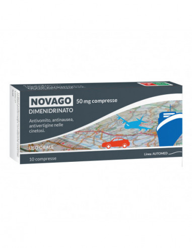 Novago 10 Cpr 50 Mg