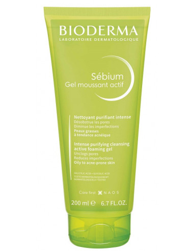 Sebium Gel Moussant Actif 200 Ml