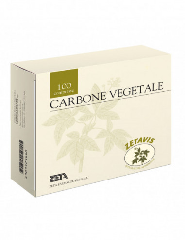 Zetavis Carbone Vegetale 100 Compresse
