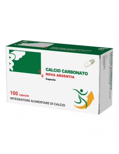 Nova Calcio Carbonato 1 G 100 Capsule