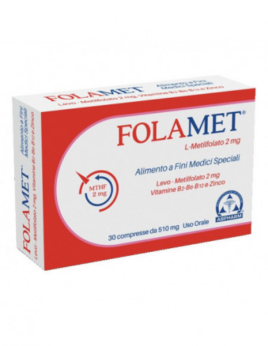 Folamet 30 Compresse 500 Mg