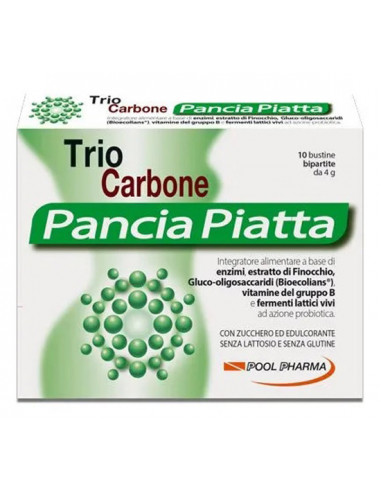 Triocarbone Pancia Piatta 10 Bustine...