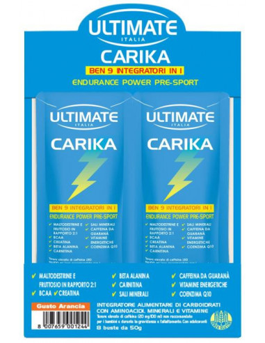 CARIKA ARANCIA 8 BUSTE 50G