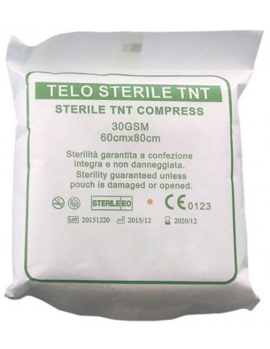 Telino Sterile Tnt Per Ustioni Cm.60x80