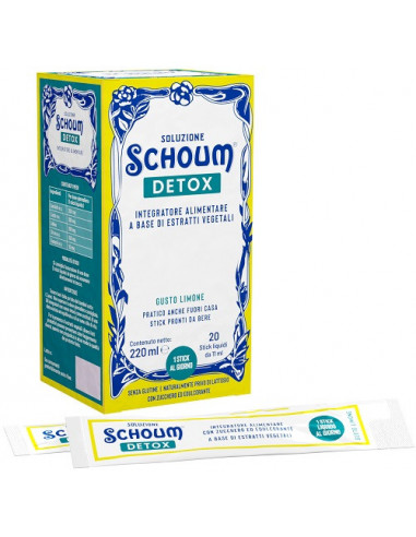 Soluzione Schoum Detox 20 Stick