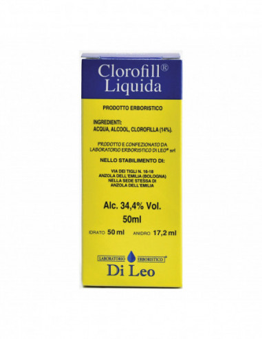 Clorofill Liquido 50 Ml Di Leo