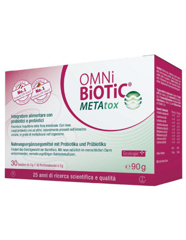 Omni Biotic Metatox 30 Bustine Da 3 G